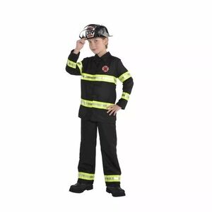 Firefighter pompier toddler costume